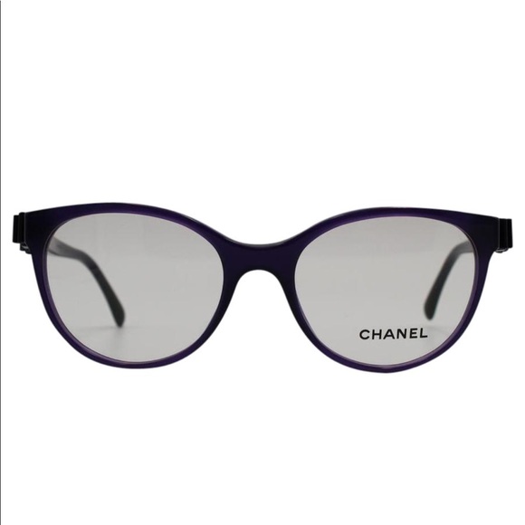 💜💜💜 Chic CHANEL Purple Black Bow Opticals💜💜💜 - Picture 8 of 15